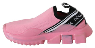 Pink Low Top Sorrento Sneakers Slip On Casual Shoes