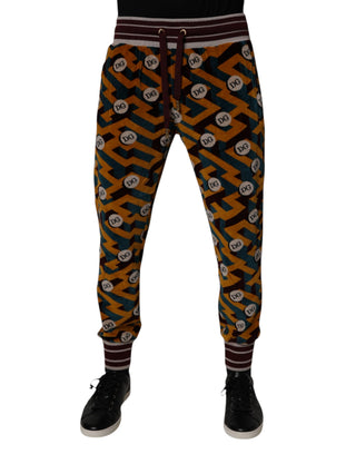 Jogginghose mit Monogramm und mehrfarbigem Logo
