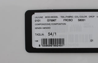 Graue gestreifte Festweste