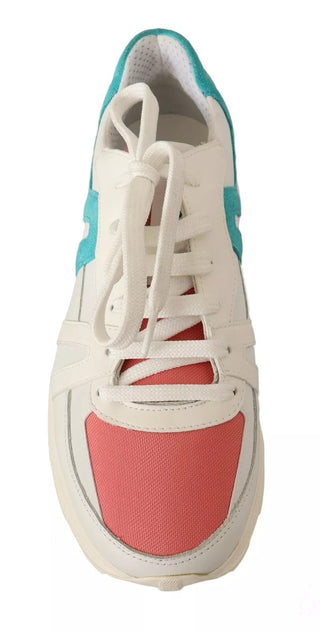 Multicolor Low Top Lace Up Women Sneakers Shoes