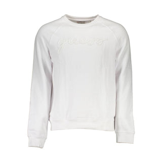 Weißes Herren-Sweatshirt aus Baumwolle