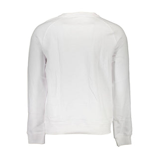 Weißes Herren-Sweatshirt aus Baumwolle