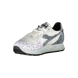 Weiße Leder-Sneaker für Damen