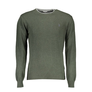 Green Wool Men's Sweater