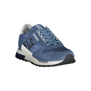 Zapatilla de poliéster azul