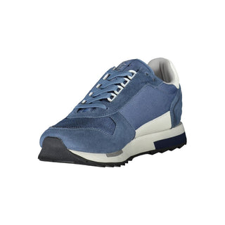 Zapatilla de poliéster azul