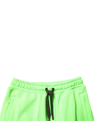 Green Patchwork Camouflage Men Cargo Shorts