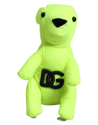Grüner Bär besticktes Logo Schlüsselanhänger mit Karabiner