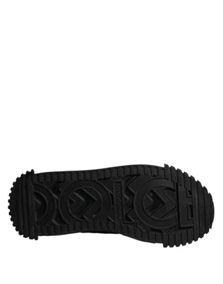 Zapatillas bajas negras con logo y cordones NS1