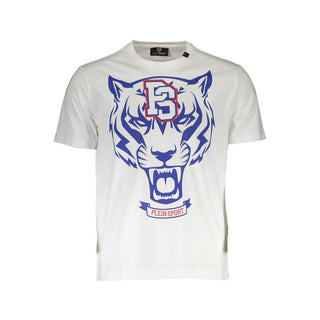 Camiseta de algodón blanca