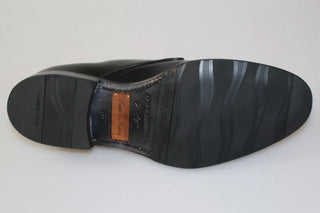 Schwarze SARTORIA Handgemachte Lederschuhe