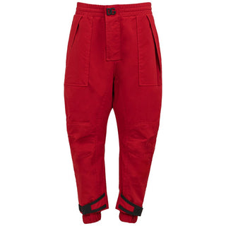 Rote Sport-Pantalons aus Polyamid