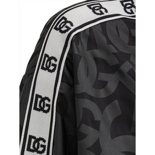 Black Polyester Shell Jacket