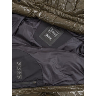 Green Polyamide Parka