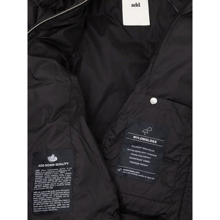Chaqueta shell de poliamida negra