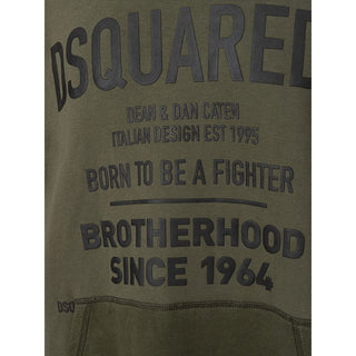 Grünes Baumwoll-Sweatshirt