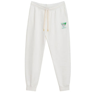 Pantalones deportivos de algodón blancos