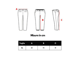 Pantalones deportivos de algodón blancos