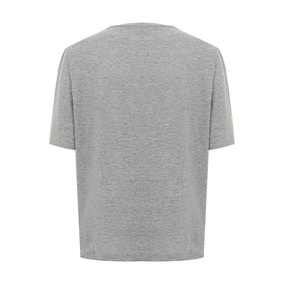 Gray Cotton T-Shirt