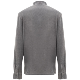 Graues Baumwoll-Polohemd von Corneliani