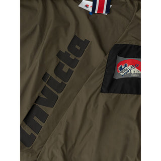 Schwarze Polyamid-Shell-Jacke