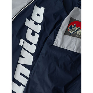 Chaqueta shell de poliamida gris