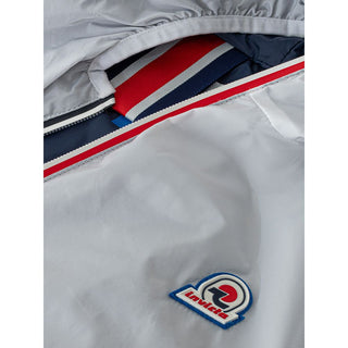 Chaqueta shell de poliamida gris