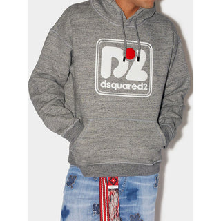 Sudadera gris de algodón