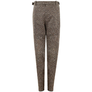 Multicolor Viscose Casual Pants