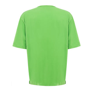 Grünes Baumwoll-T-Shirt
