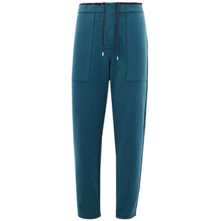 Blaue Sport-Baumwollhose