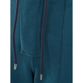 Blaue Sport-Baumwollhose