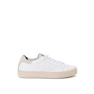 Zapatillas deportivas de cuero blancas