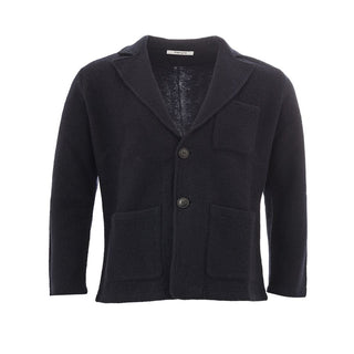 Blazer de lana azul