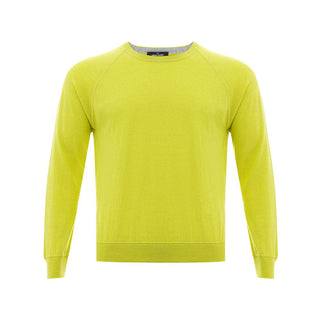 Yellow Cotton Sweatshirt