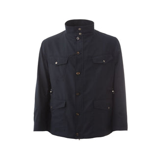 Blue Wool Coat