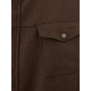 Blue Wool Coat