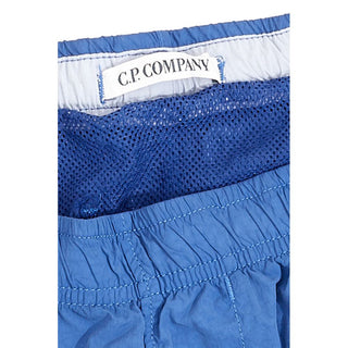 Pantalones cortos de natación de poliamida azul