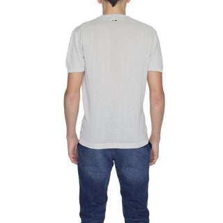Graues Baumwoll-T-Shirt