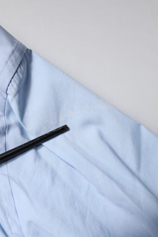 Camisa formal azul claro de algodón GOLD