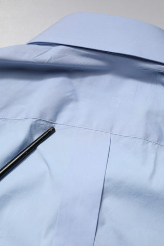 Camisa formal azul claro de algodón GOLD