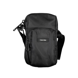 Bolso de hombro negro elegante con detalles chic