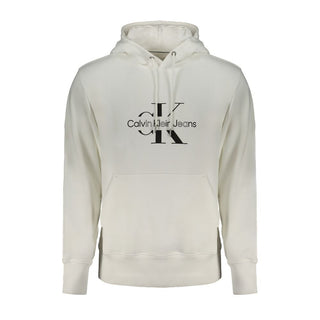 White Cotton Men Sweater
