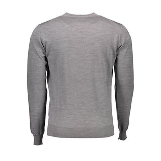 Suéter gris de lana para hombre