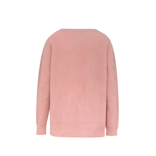 Pinkfarbenes Kaschmir-Sweatshirt