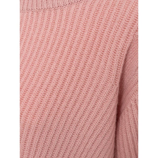 Pinkfarbenes Kaschmir-Sweatshirt