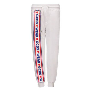 Pantalones jogger blancos de algodón (para hacer ejercicio)  