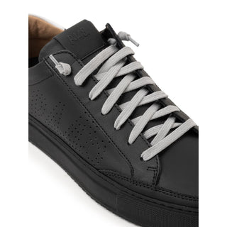 Zapatillas deportivas de cuero negras