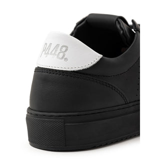 Zapatillas deportivas de cuero negras