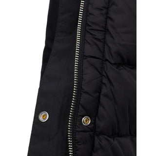 Multicolor Polyamide Full-Length Jacket